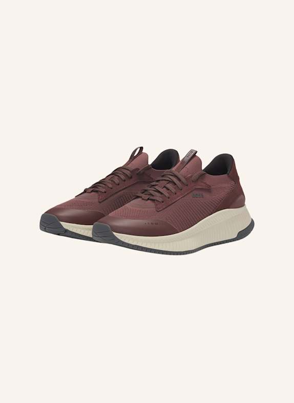 BOSS Sneaker TTNM EVO_SLON_KNRSD DUNKELROT