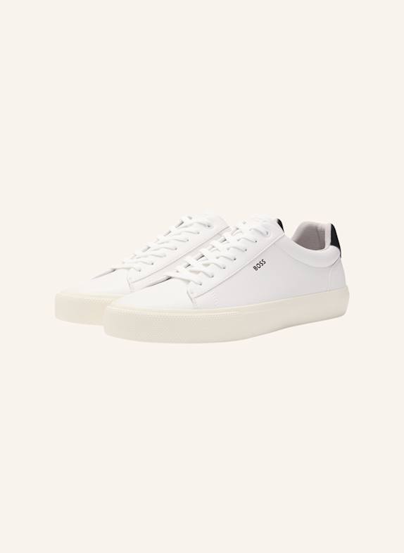 BOSS Sneaker AIDEN_TENN_GRP WEISS