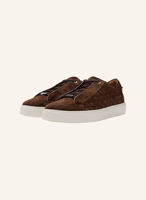 BOSS Sneaker GARY_TENN_SDBUWV DUNKELBRAUN