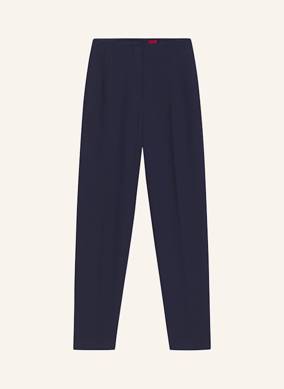 HUGO Business Hose HALUNIA Regular Fit DUNKELBLAU