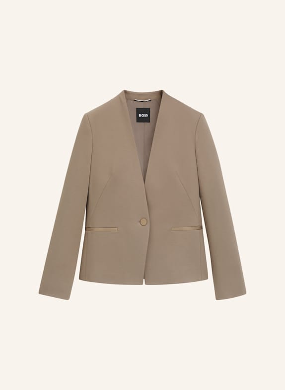 BOSS Blazer JEMMA1 Regular Fit BRAUN
