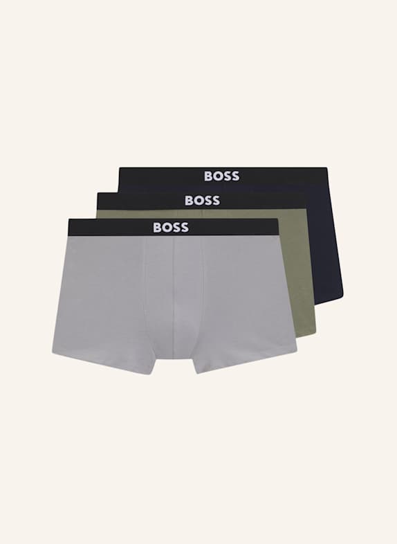 BOSS 3er-Pack Boxershorts ONE WEISS