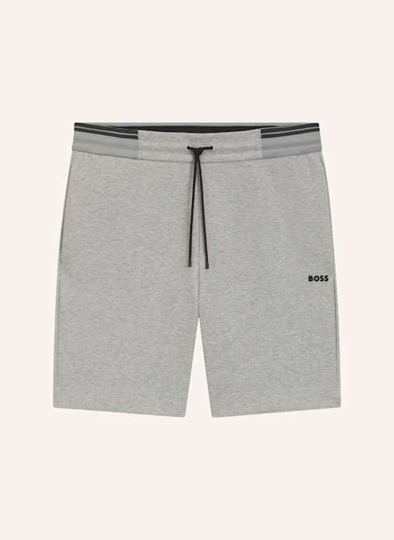 BOSS Casual Hose SHORTS ZONE Regular Fit SILBER