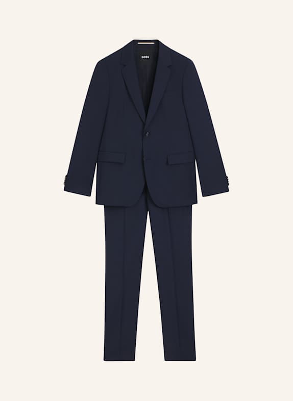 BOSS Business Anzug H-HOUSTON-2PCS-252 Slim Fit DUNKELBLAU