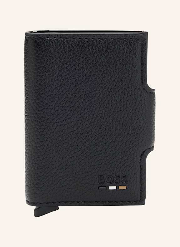 BOSS Kleine Leder-Geschenkset RAY_SECRID SCHWARZ