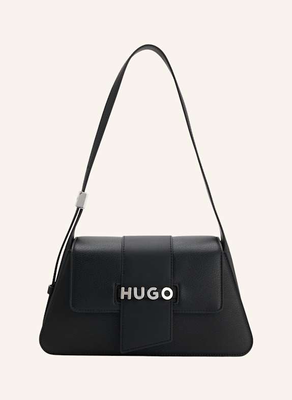 HUGO Umhängetasche MEL 2.0 SH. BAG FLAP SCHWARZ