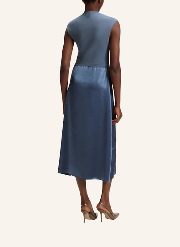 BOSS Gestricktes Kleid FERDOLINI Regular Fit BLAU