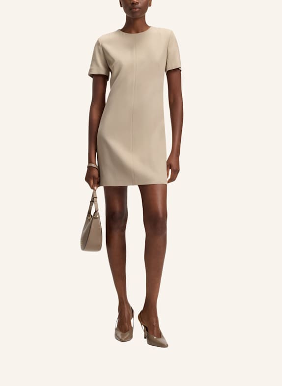 BOSS Business Kleid DINDERA Regular Fit BEIGE