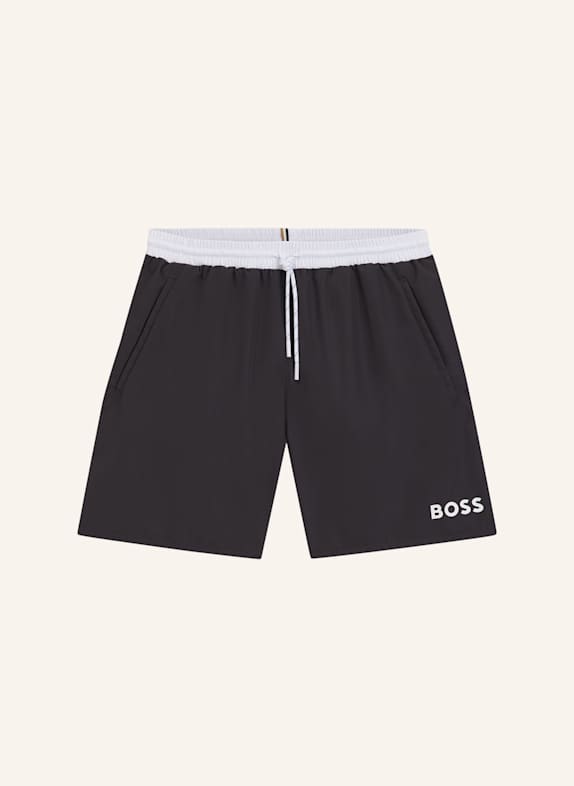 BOSS Badeshort STARFISH DUNKELGRAU