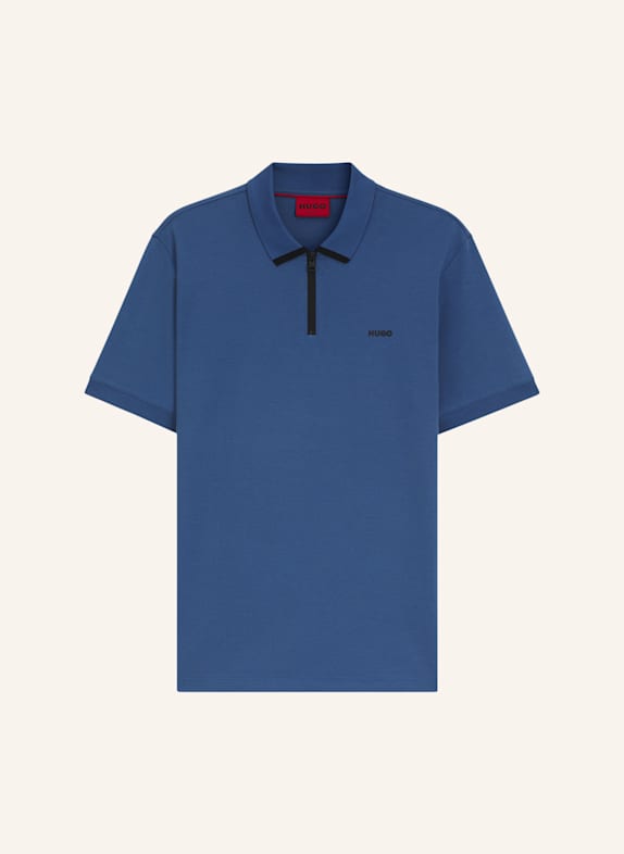 HUGO Poloshirt DALOMINO Regular Fit BLAU