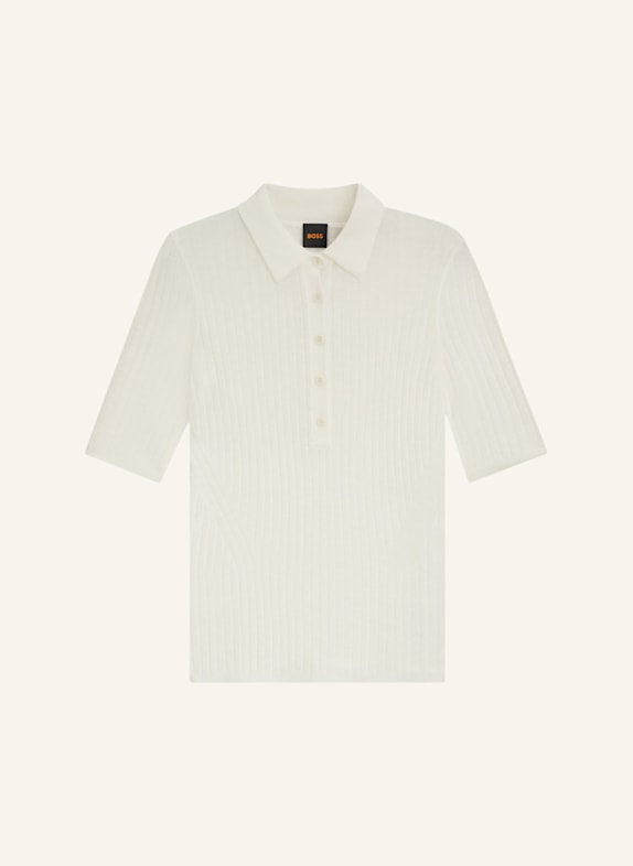 BOSS Pullover C_FUGANO Slim Fit WEISS