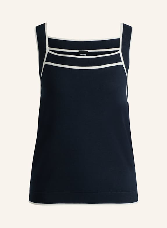 BOSS Casual Top FLIMI DUNKELBLAU