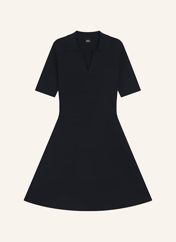 BOSS Gestricktes Kleid FELITA DUNKELBLAU