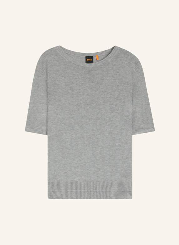 BOSS Pullover C_FIAFFUSA Regular Fit SILBER