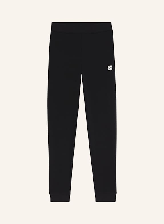 HUGO Casual Hose NELFINIA Regular Fit SCHWARZ