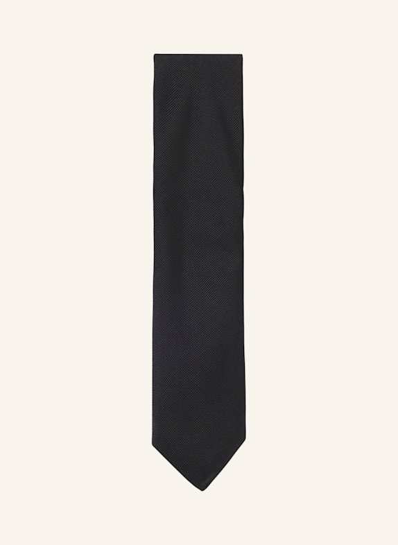 BOSS Krawatte H-TIE 6 CM SCHWARZ