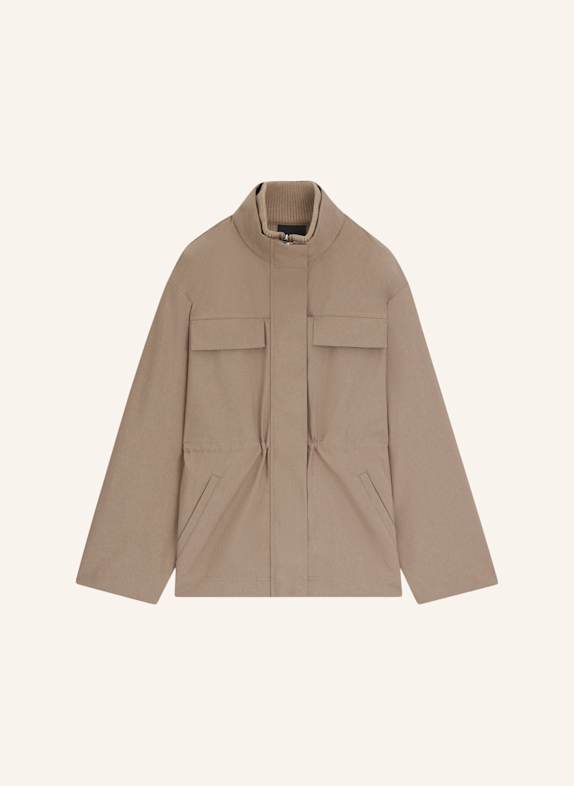 BOSS Casual Jacke PAROUX Regular Fit BRAUN