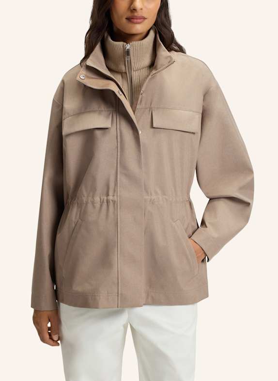 BOSS Casual Jacke PAROUX Regular Fit BRAUN