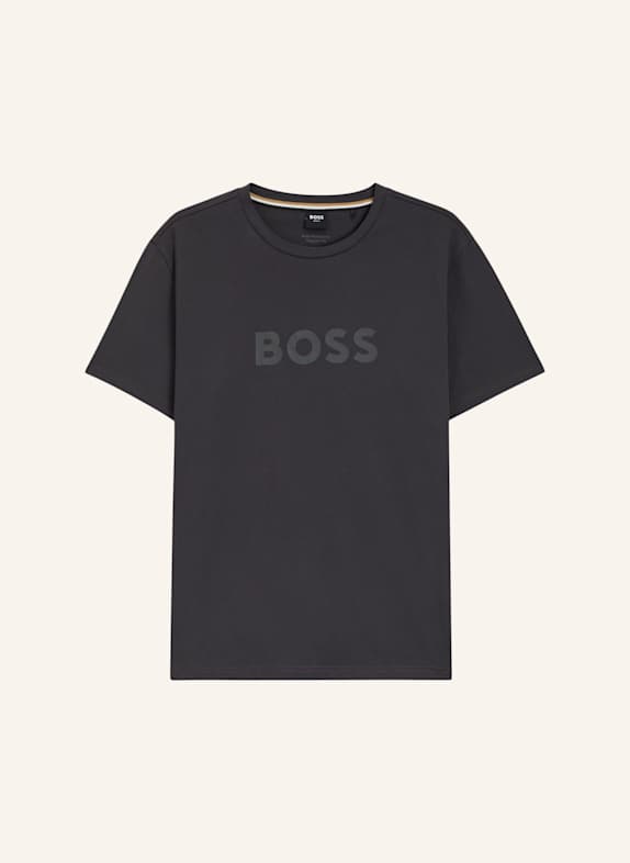 BOSS Strand-Oberteil T-SHIRT RN Regular Fit DUNKELGRAU