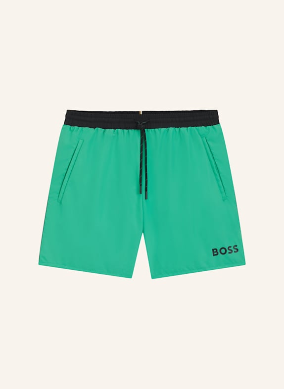 BOSS Badeshorts STARFISH GRÜN