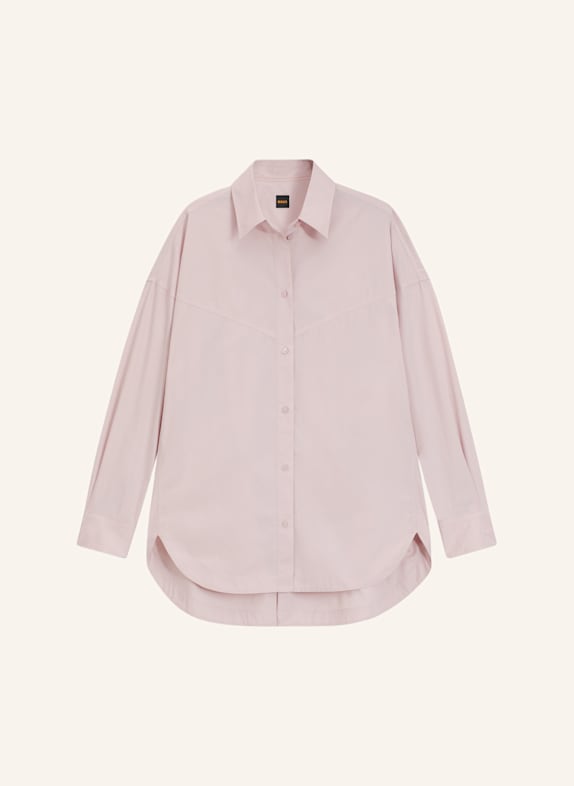 BOSS Business Bluse C_BOSTAFFA Oversize Fit LILA
