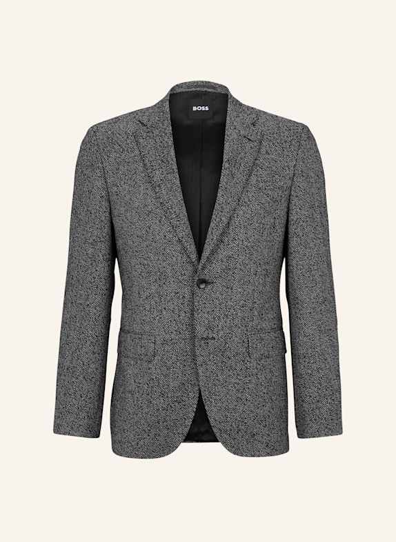 BOSS Blazer H-JANSON-ELBOW-214 Regular Fit SCHWARZ