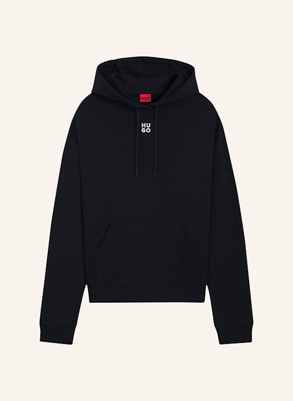 HUGO Sweatshirt DELFINIA Regular Fit SCHWARZ