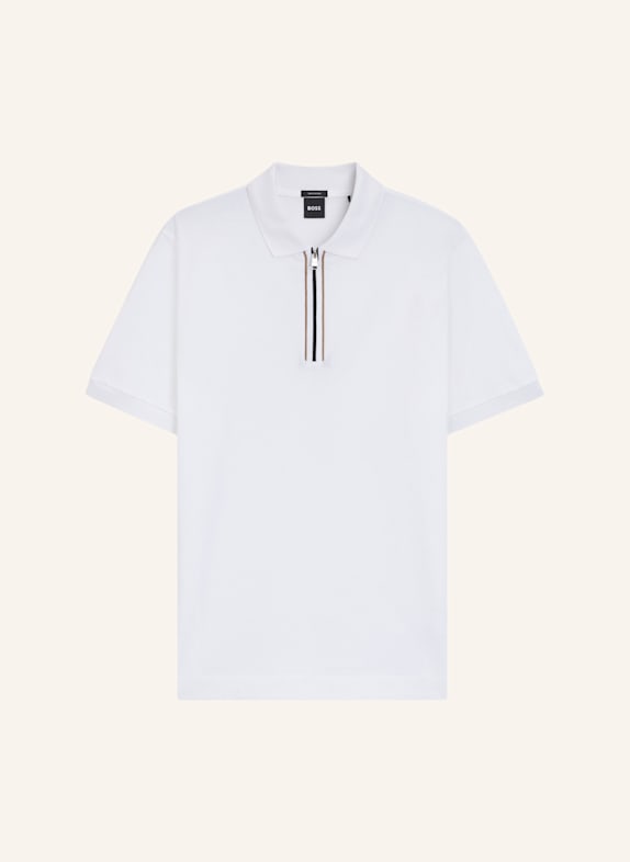 BOSS Poloshirt H-PARAS 65 Regular Fit WEISS