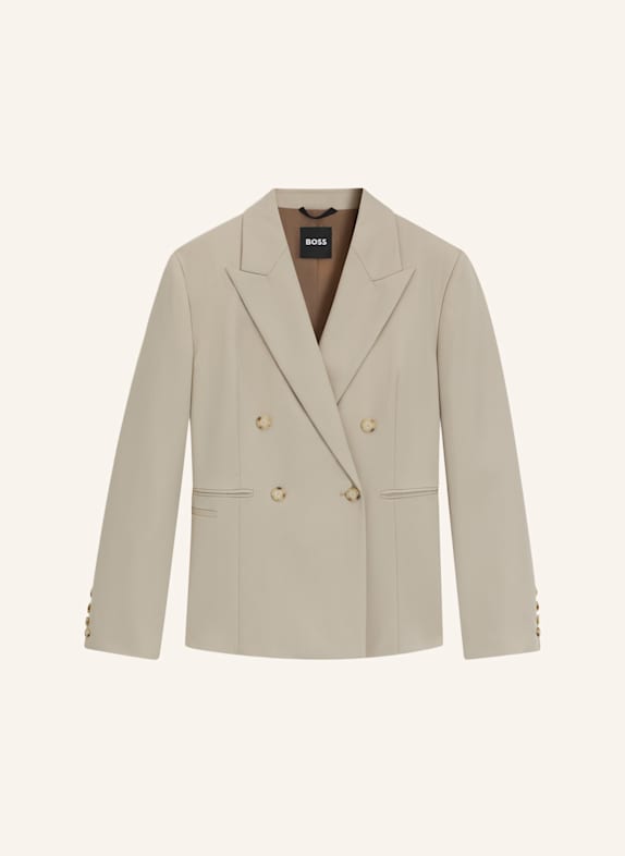 BOSS Blazer JIAMIA Slim Fit BEIGE