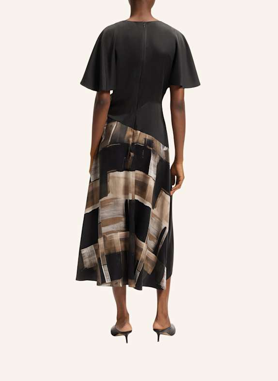 BOSS Business Kleid DIMALIA Slim Fit WEISS