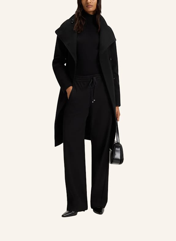 BOSS Klassischer Mantel CEDANDY1_IN Regular Fit SCHWARZ