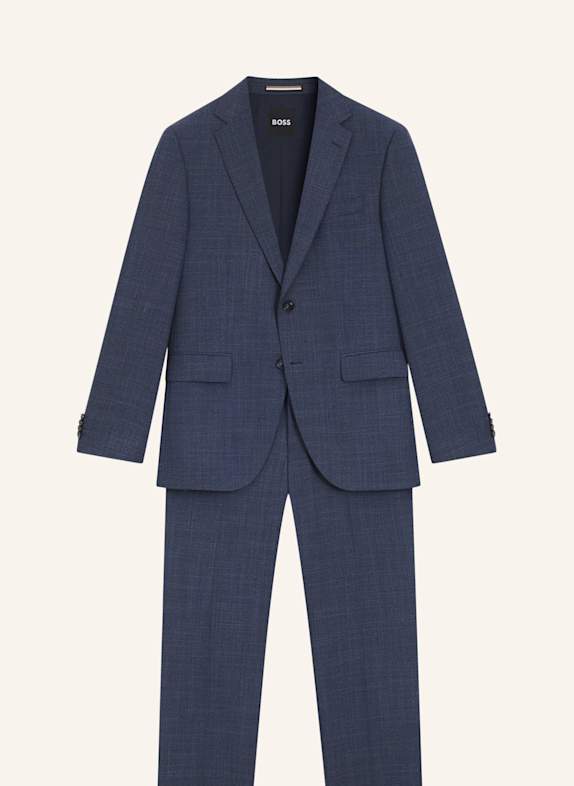 BOSS Business Anzug H-JECKSON-2PCS-224 Regular Fit HELLBLAU