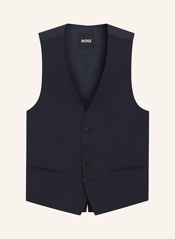 BOSS West H-HUGE-VEST-MM-224 Slim Fit BLAU