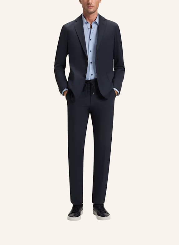 BOSS Business Hose P-GENIUSJ-RDS-WG-233 Slim Fit DUNKELBLAU