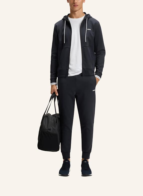 BOSS Casual Hose PANTS ZONE Regular Fit DUNKELBLAU