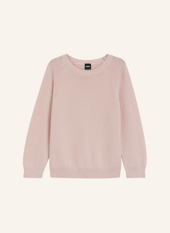 BOSS Pullover FOVILA Relaxed Fit LILA