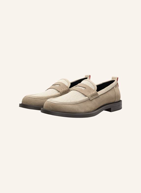 HUGO Casual Slipper VARIAN_LOAF_SDME BEIGE