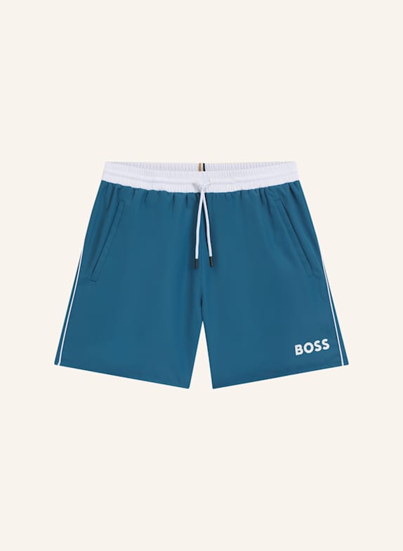 BOSS Badeshorts STARFISH HELLBLAU