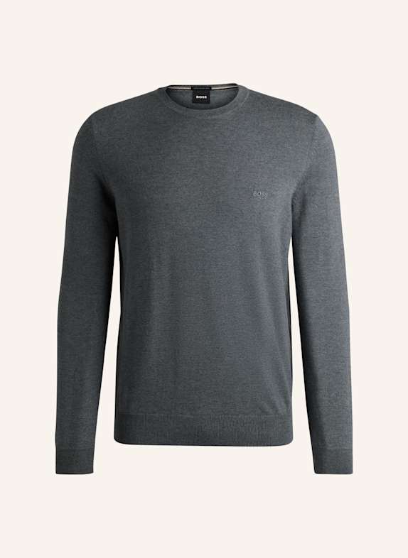 BOSS Pullover BOTTO-L Regular Fit GRAU