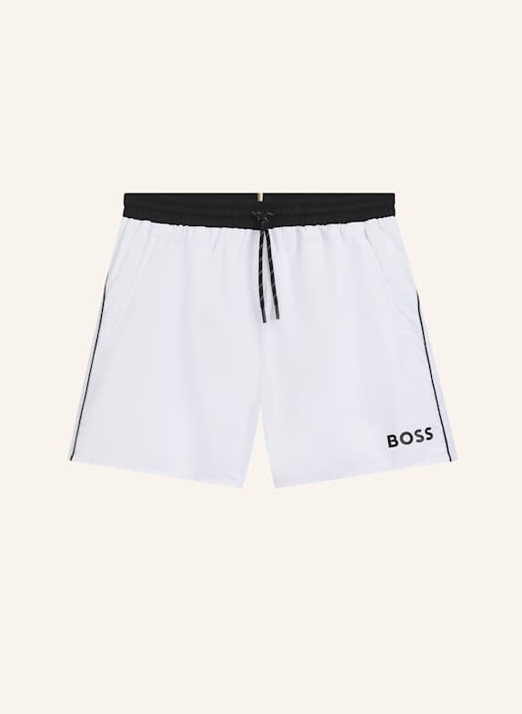 BOSS Badeshorts STARFISH WEISS