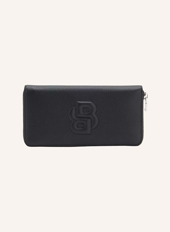 BOSS Brieftasche ANETT ZIPAROUND SCHWARZ