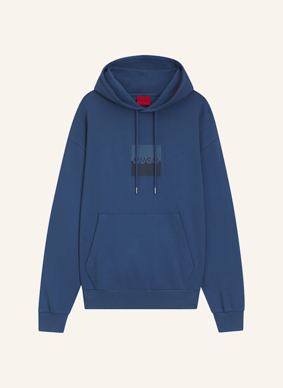 HUGO Sweatshirt DUSPLITER Relaxed Fit BLAU