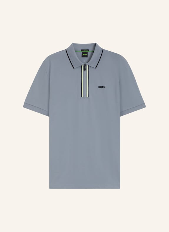 BOSS Poloshirt PHILIX GOC Slim Fit DUNKELGRAU