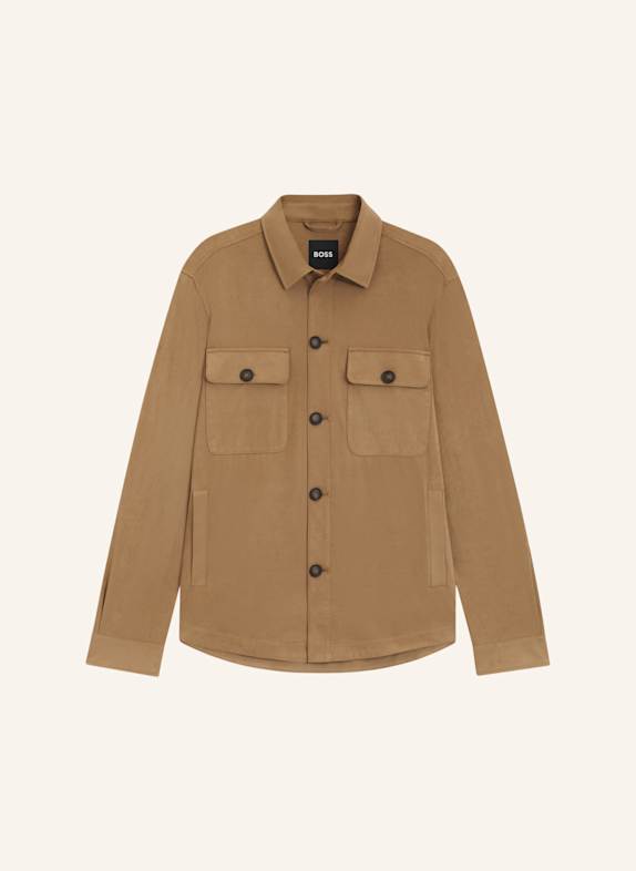 BOSS Blazer C-CARPER-OS-253F Relaxed Fit BEIGE