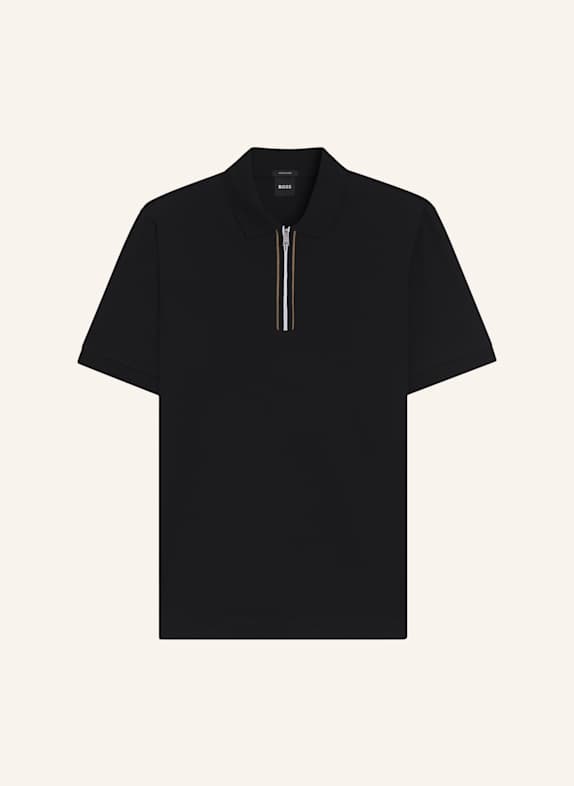 BOSS Poloshirt H-PARAS 65 Regular Fit SCHWARZ