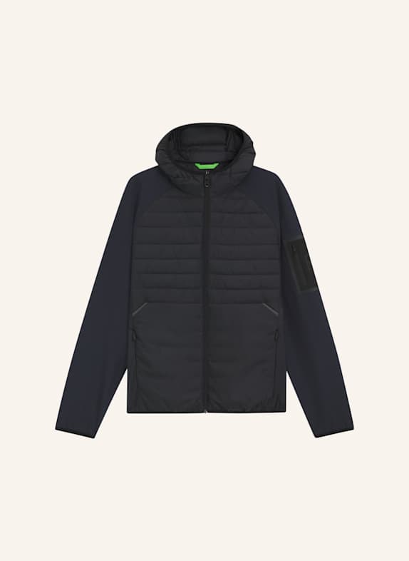 BOSS Casual Jacke J_URBANEX HYBRID HD Regular Fit DUNKELBLAU