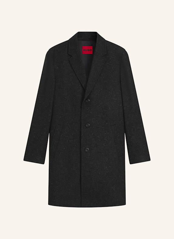 HUGO Casual Mantel MALTE2541 Regular Fit SCHWARZ