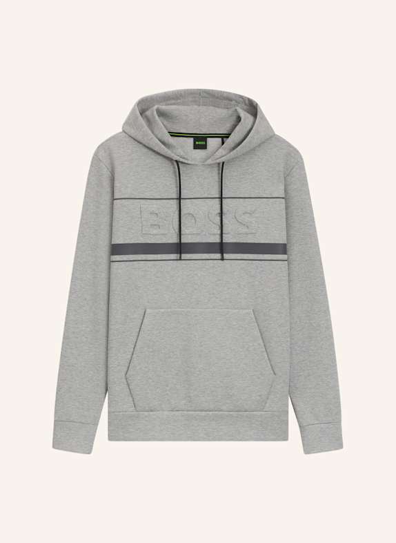 BOSS Sweatshirt SOODY ZONE Regular Fit SILBER