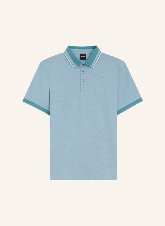 BOSS Poloshirt H-PROUT 141 Regular Fit HELLBLAU