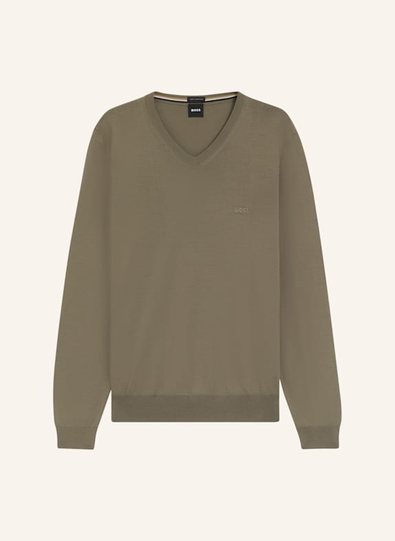 BOSS Pullover BARAM-L Regular Fit BRAUN